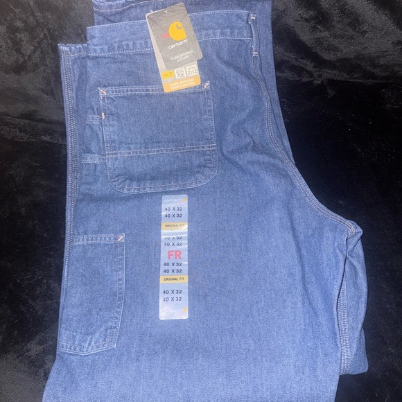 Flame resistant force rugged relaxed fit utility jeans - Picture 2 of 7